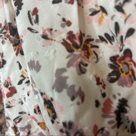 American Rose Women's Ivory/Multi Floral - Picture 14 of 16